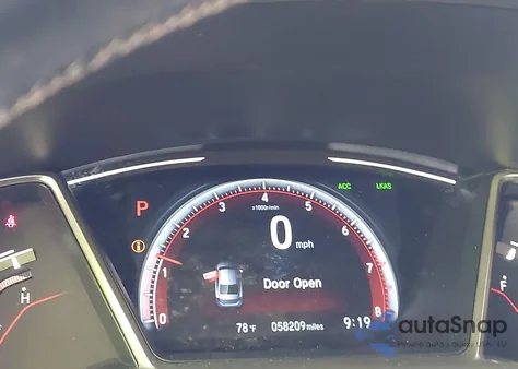 2020 Honda Civic Sport из США, поврежденный, VIN 2HGFC2F8XLH583396